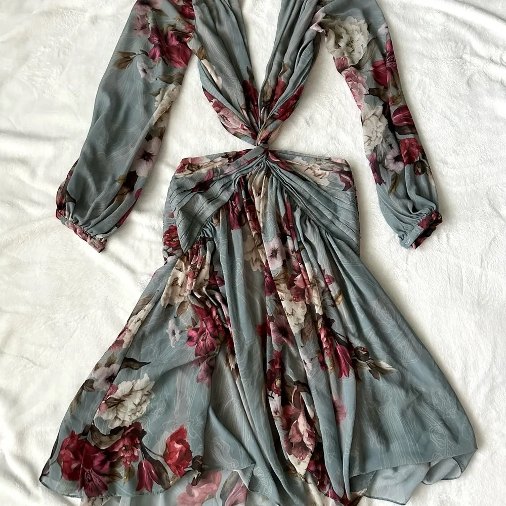 PatBo Peony Print Midi Dress - Picture 8 of 16